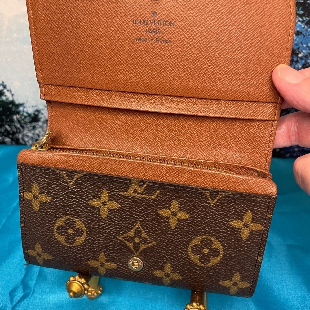 Louis Vuitton Brown Monogram Tressor 80 Wallet EUC - Picture 4 of 14